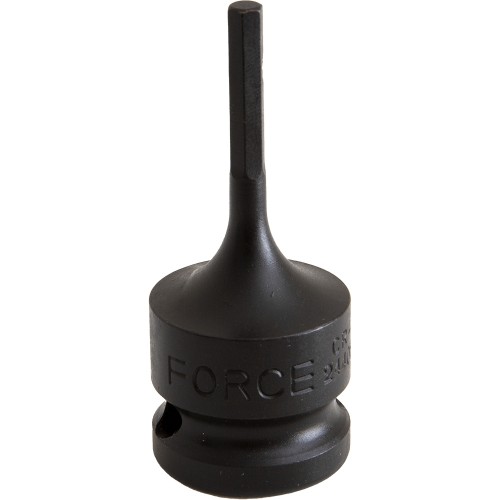 Головка ударная с насадкой HEX 5 мм.L=60 мм. 1/2" FORCE 24406005 F