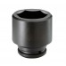 Головка ударна 1-1/2",6-гранна,50мм, довжина 84мм. FORCE 412550 F