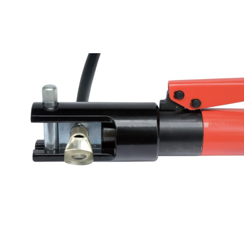 Клещи ручные гидравлические для обжима проводов 16–240мм²,12т,470мм. YATO YT-22861