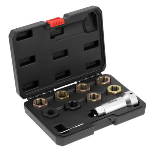 Набір для ремонту різьби півосей (M20–M24). YATO YT-17605