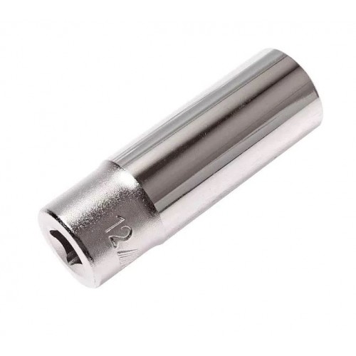 Головка торцевая глубокая 1/4",6-гранная,размер 12мм. 25212 JTC