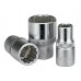 Головка торцевая 12-гранная,квадрат 1/4",рабочий размер 1/4", длина 25мм. FORCE 5291.4 F