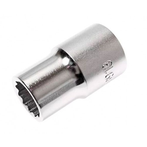 Головка торцева 1/2", 12-гранна 13мм. 43913 JTC