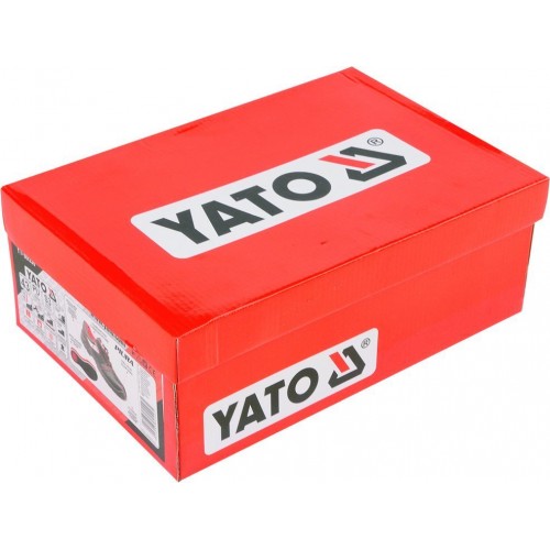 Полуботинки кожаные рабочие. размер: 46 YATO YT-80559