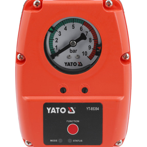 Реле давления жидкости YATO от электросети: 230В,1100Вт,ток -10А. YT-85394.