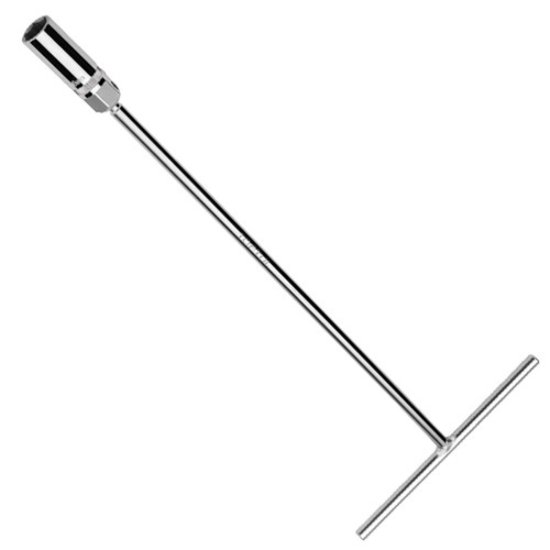 Ключ свічковий Т-подібний магнітний 16мм,L450мм. TOPTUL CTHA1645