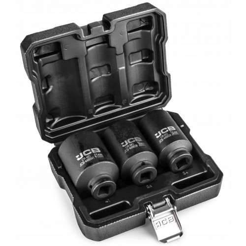 Набор ударных головок 1/2", 3 ед. (12-гр.) (34, 36, 41 мм) JCB Tools JCB-4035-9MPB