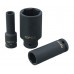 Головки торцевые ударные длинные 1/2",6-гранные. TOPTUL KABE1608 Series