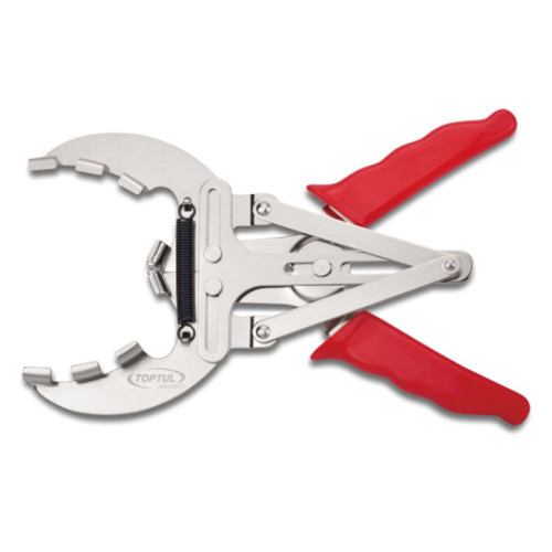 Клещи для снятия/установки поршневых колец 80–120мм, L 225мм. TOPTUL JABA0812