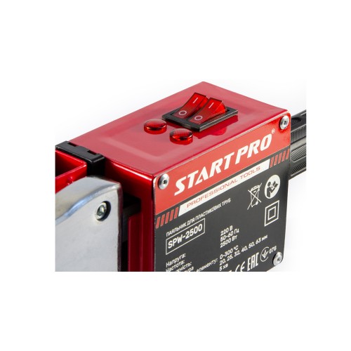 Паяльник для труб 20-63 мм 2500 Вт 0-300 °С Start Pro SPW-2500