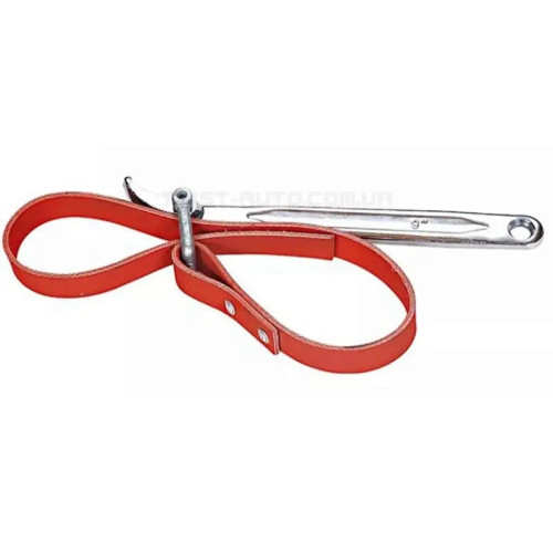 Ключ для зняття масляного фільтра ремінний 30-160мм. VIKTEC VT18200A