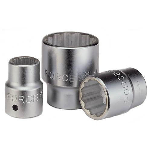 Головки торцевые дюймовые 12-гранные,квадрат 3/4". FORCE 5691.0 F Series