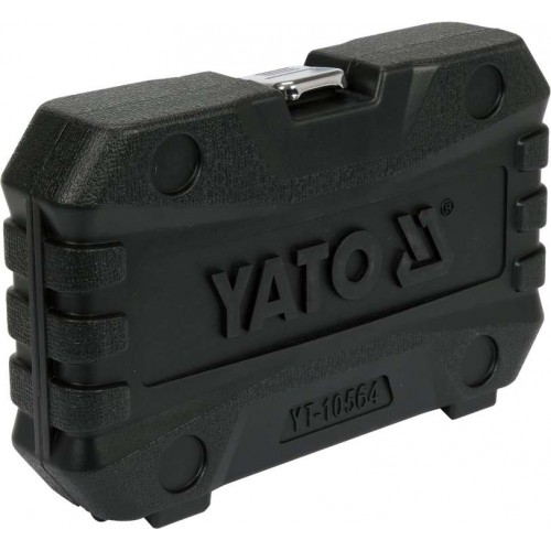 Набор головок 1/2", для литых дисков YATO 15-21 мм, l= 87 мм, Cr-Mo, 10ед. YATO YT-10564