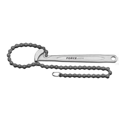Съёмник масляного фильтра цепной 30-160мм. FORCE 61918 F