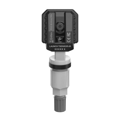 Датчик тиску в шинах програмований,універсальний RF TPMS Launch 433/315 МГц (алюмінієвий вентиль,"SILVER"). LTR-05