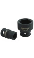 Головка торцевая ударная 1/2",13мм,6-гранная, короткая, длина 38мм. TOPTUL KABA1613