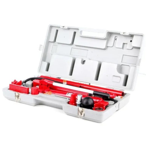 Набор гидравлических растяжек 10т, 620 бар,в кейсе. VOREL 80412