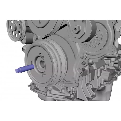Съемник шкива коленвала Ford 2.0 EcoBlue TDCi A-CP88T ASTA