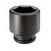 Головка ударна 1-1/2",6-гранна,60мм, довжина 90мм. FORCE 412560 F