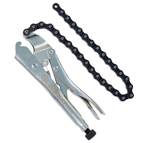 Затискач зварювальний ланцюговий, 225мм. KING TONY 6655-09
