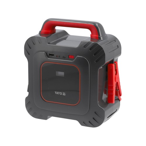 Пусковий пристрій YATO 12V 1500A, живленя USB 5V, 1.8A: YT-83070