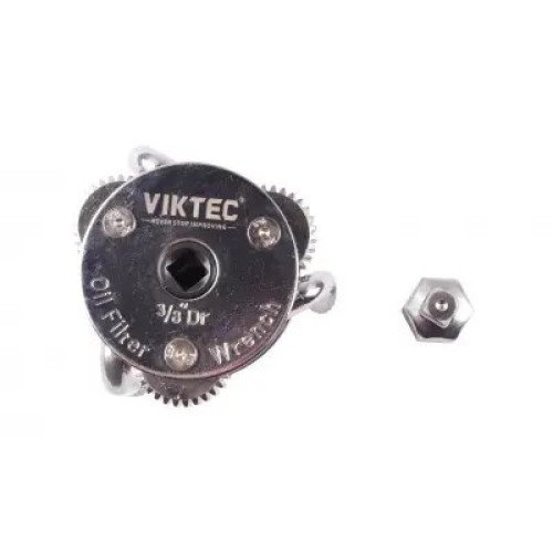Ключ для снятия масляного фильтра трёхлапый 65–110мм. VIKTEC VT01228