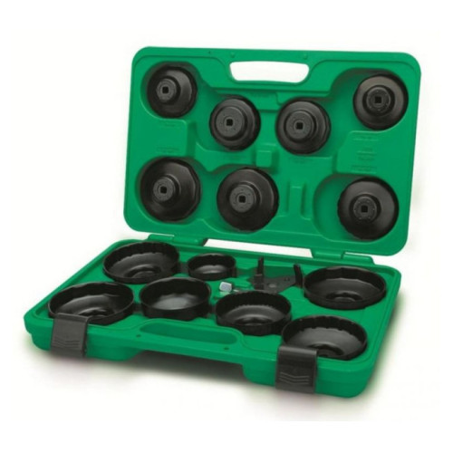 Набор съёмников масляных фильтров 16ед.(чашки + краб) TOPTUL JGAI1601