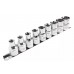 Набор торцевых головок TORX 1/2" E10–E24, 9 предметов. H409E JTC
