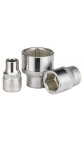 Головка торцевая шестигранная 3/8",10мм, длина 28мм. FORCE 53510 F