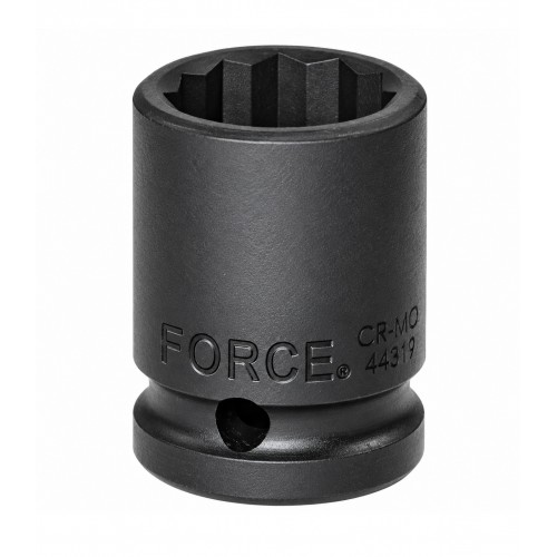 Головка ударна 1/2",12-гранна,11мм, довжина 38мм. FORCE 44811 F