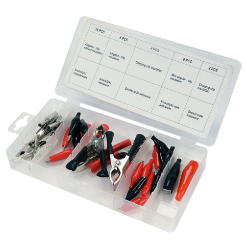 Набір затискачів «Крокодил» 28шт. YATO YT-06870