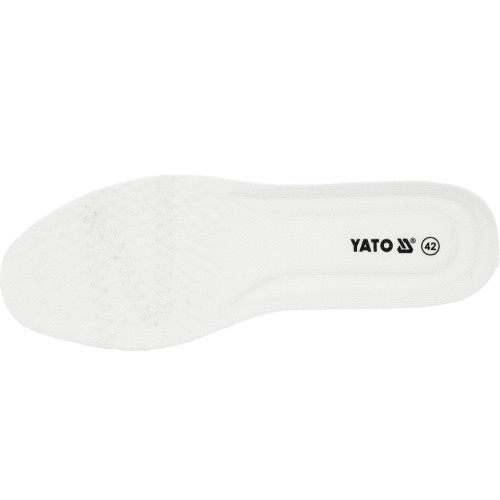 Туфли рабочие кожаные YATO PLATO S3S, размер 44. YT-80665