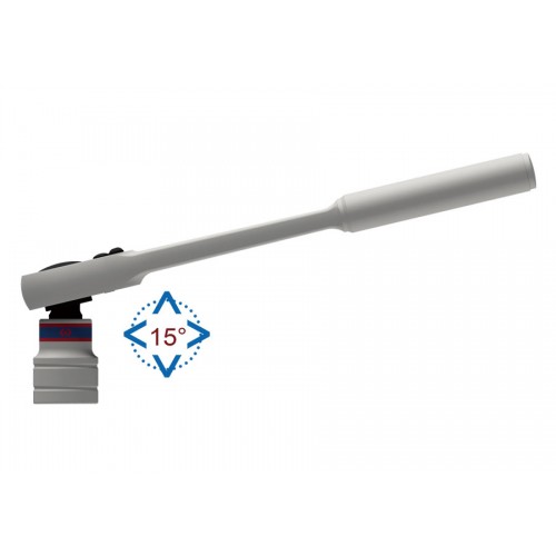 Трещотка 1/4" 24 зуба 130мм качающийся на 15° KING TONY 2774-55G