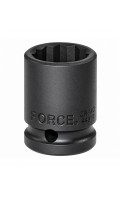 Головка ударная 1/2",12-гранная,12мм, длина 38мм. FORCE 44812 F