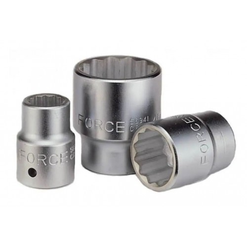 Головка торцевая 3/4",12-гранная,28мм. FORCE 56928 F