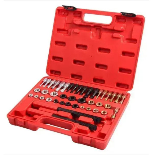 Набор для восстановления дюймовой и метрической резьбы (М6–М12),48ед. VIKTEC VT01071B