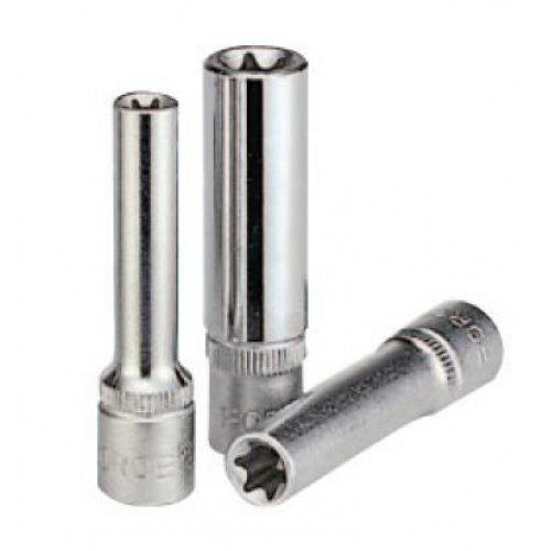 Головка торцевая глубокая TORX E16,1/4", длина 50мм. FORCE 5265016 F