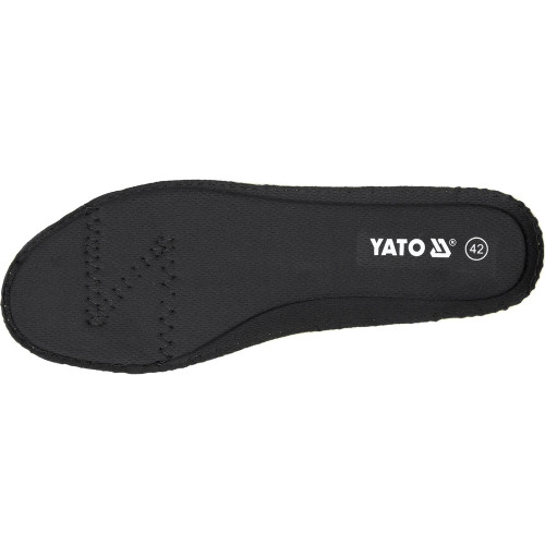 Ботинки рабочие кожаные YATO PARAN S3, размер 42. YT-80653