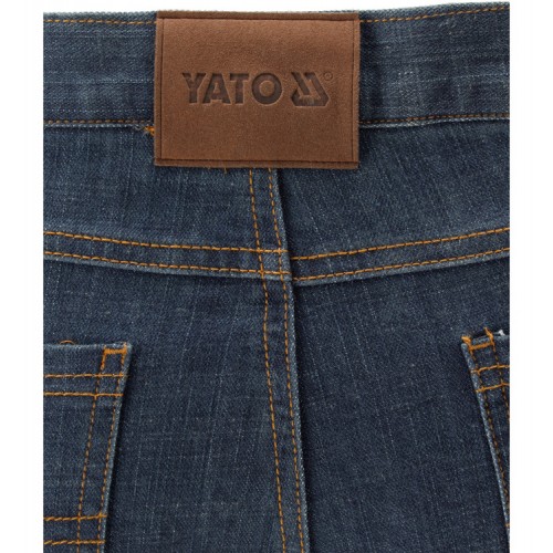 Брюки рабочие MARА Stretch Jeans YATO: размер L. YT-79082