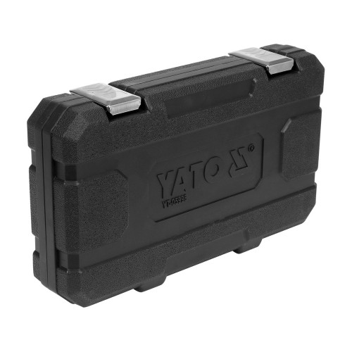Набір ключів для оливозливних пробок YATO: квадрат- 3/8", Cr-V, 26 шт YT-05998