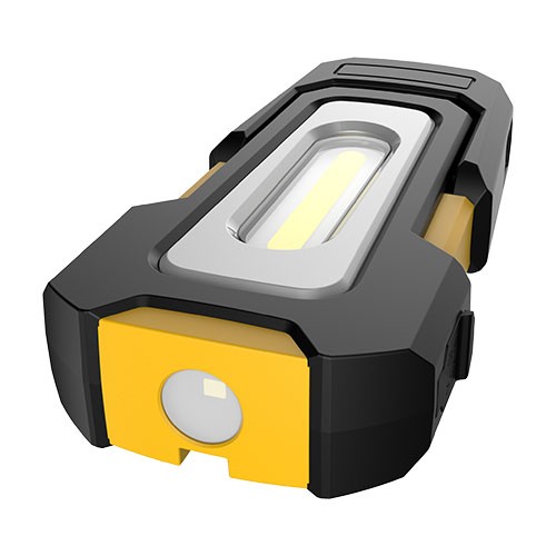Фонарь складной светодиодный (LED2 W+1W) аккумуляторный 1800 мАч (Made in GERMANY) L-0303W