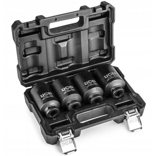 Набор головок ударных глубоких 4 ед. 1/2" (6-гр.) (34, 36, 38, 41 мм) JCB Tools JCB-4045-5MPB