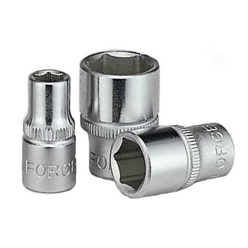 Головка торцевая 6-гранная,квадрат 1/4", 3,2мм. FORCE 525032 F