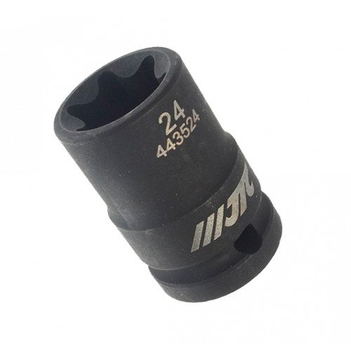 Головка торцевая ударная 1/2",TORX E24, длина 45мм. 443524 JTC