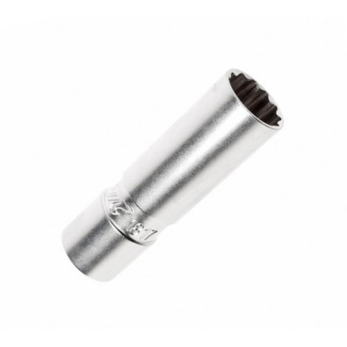 Головка свечная магнитная 14мм,12-гранная,квадрат 3/8". 1535 JTC