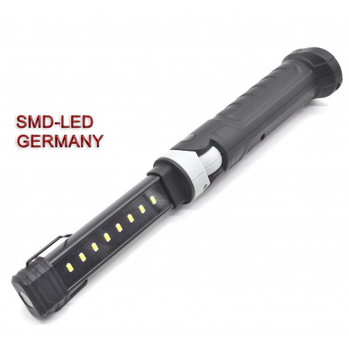 Фонарь светодиодный (LED) аккумуляторный 8+1 (GERMANY)
