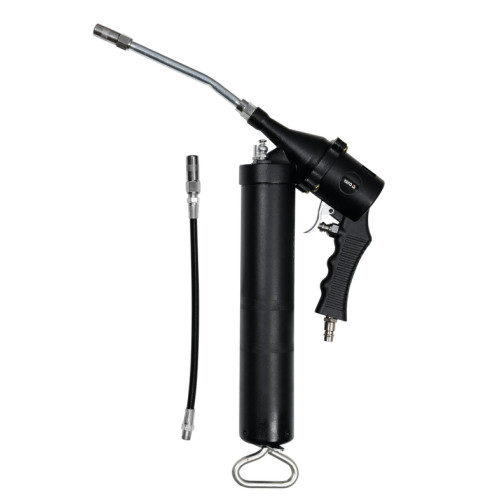 Пневмошприц для солидола с 2 насадками 400мл. YATO YT-07057