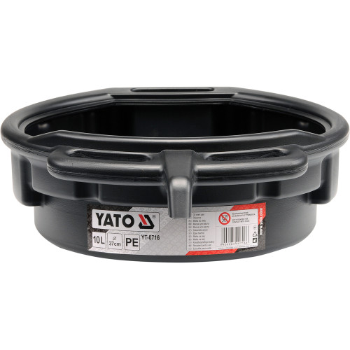 Піддон для збирання відпрацьованої оливи,10л. YATO YT-0716
