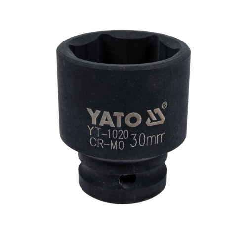 Головка торцева ударна 1/2",6-гранна,30мм, довжина 48мм. YATO YT-1020