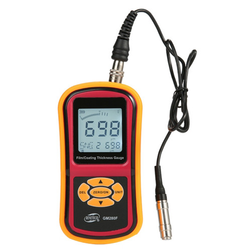 Толщиномер ЛКП NFe (0–1500мкм). BENETECH GM280